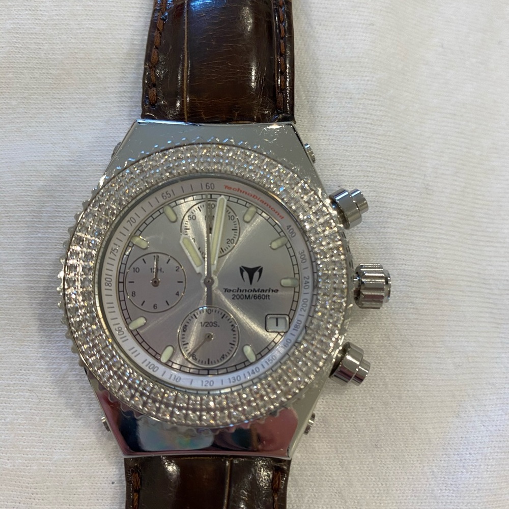 Techomarine diamond watch